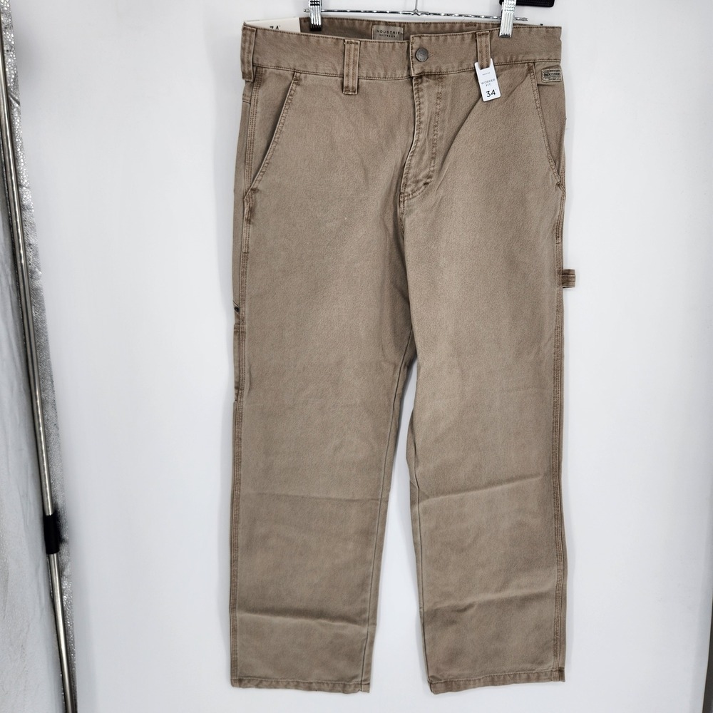 Industrie Australia The Detroit Carpenter Pant Khaki Stone 34x32 NWT